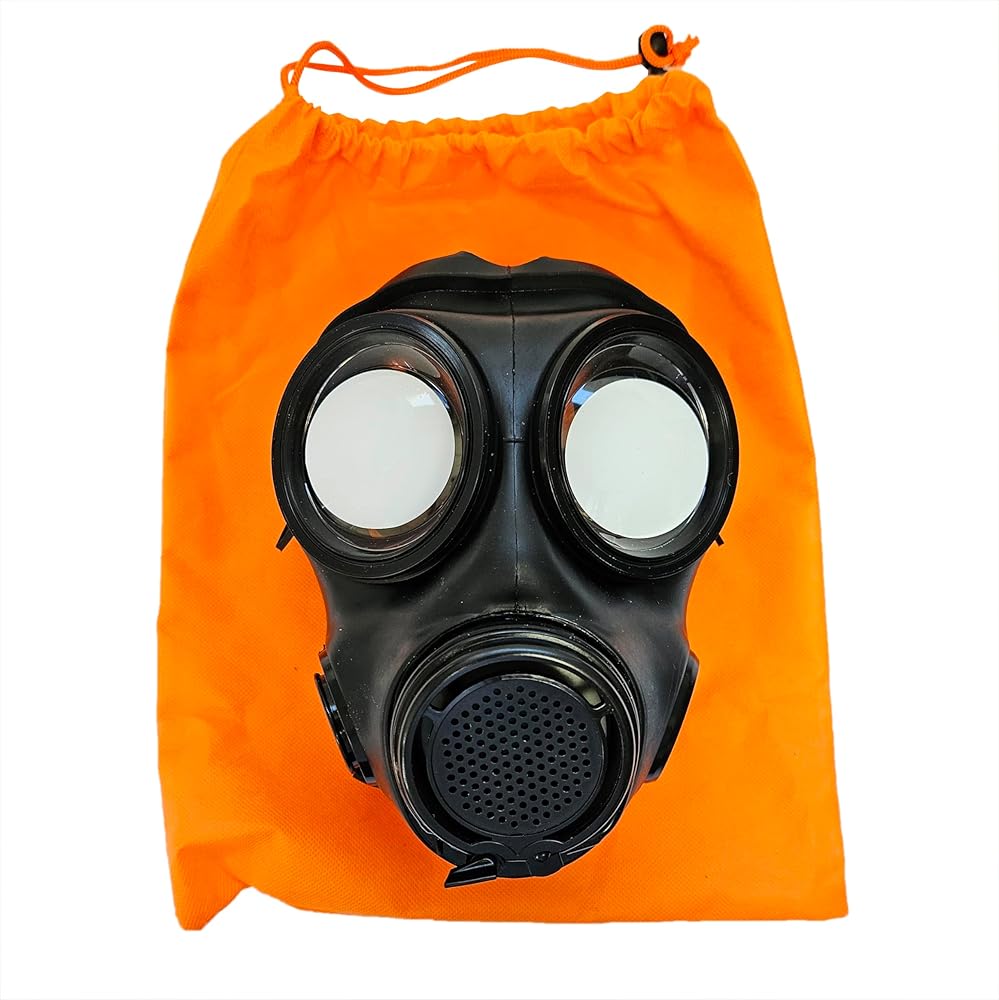 Amazon.co.jp: KYNG ブチルゴム ガスマスク CBRN 人工呼吸器